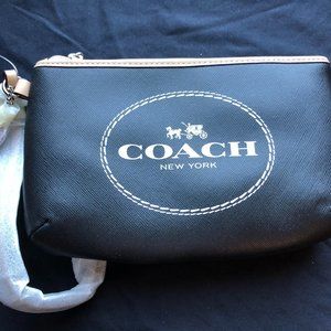 Coach Wristlet with Insignia - NWT